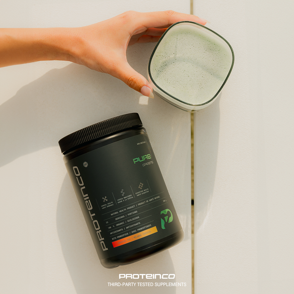 ProteinCo Pure Greens – Organic powder for wellness & performance