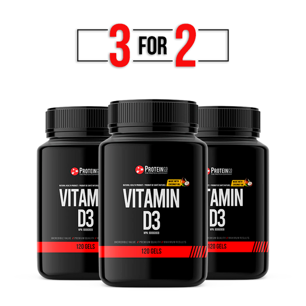 Vitamin D3 (3 for 2) - ProteinCo