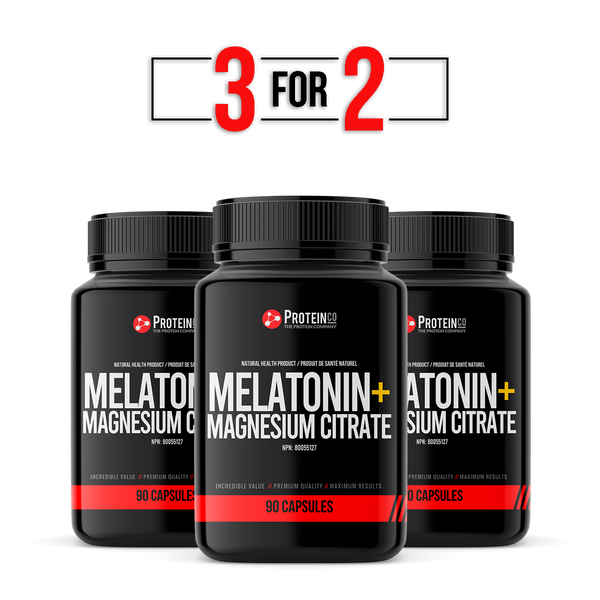 Melatonin + Magnesium Citrate (3 for 2) - ProteinCo